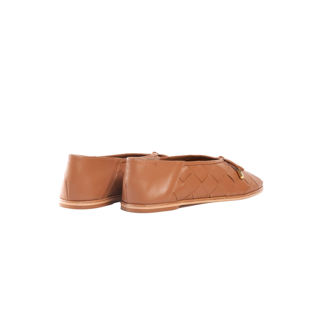 Ballerina Intreccio Camel