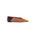 Ballerina Trevi Nobuck Camel