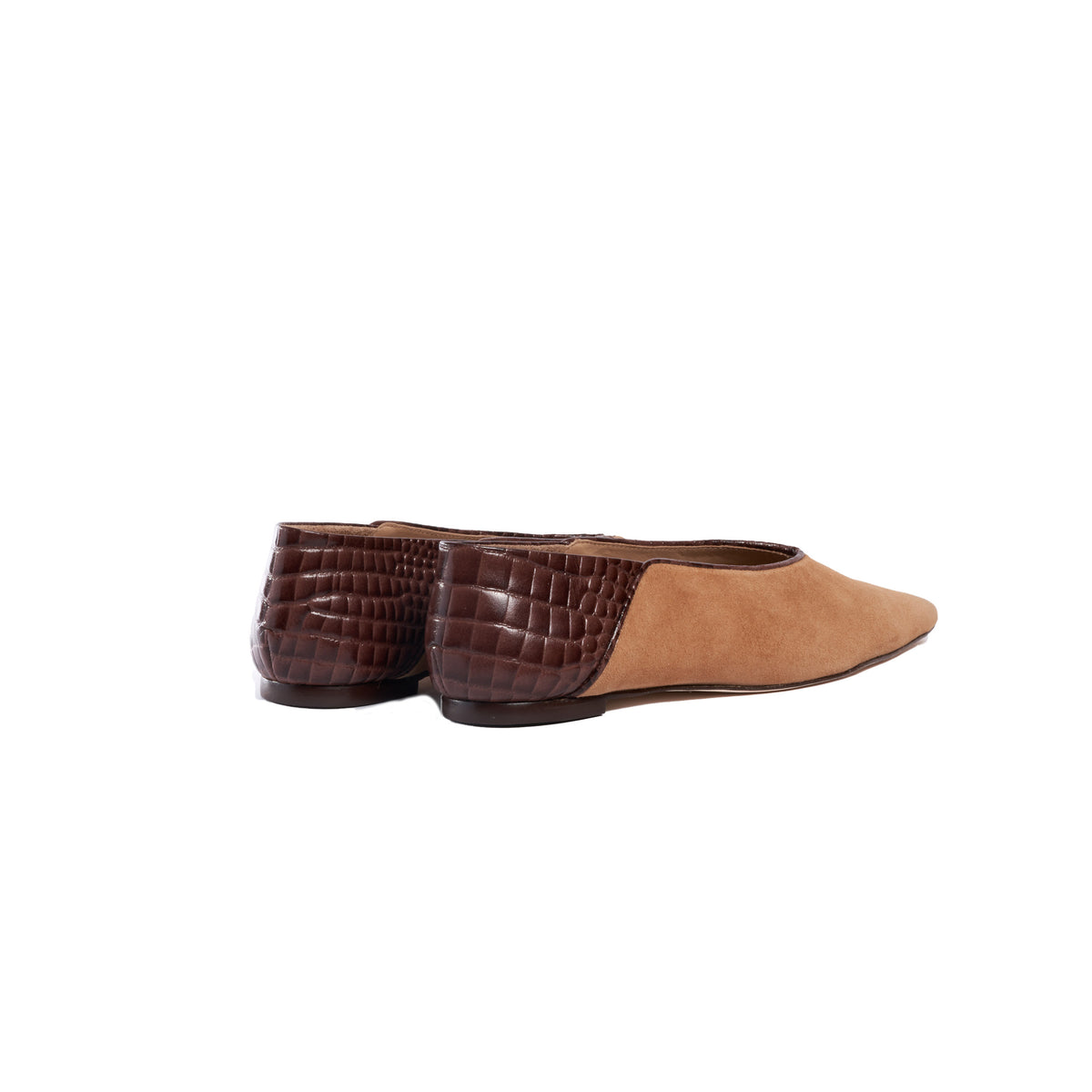 Ballerina Trevi Nobuck Camel